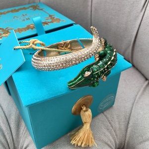 💚 ANNA DELLO RUSSO X H&M CROCODILE BRACELET BANGLE statement Jewelry